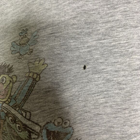 Vintage Sesame Street Graphic T-Shirt "All My Homies Are From The Street" Gray M - Picture 4 of 11